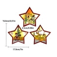 thumbnail image 3 of Ounissouiy Adorno LED para árbol de Navidad, adornos colgantes de estrellas para coche, patrón de dibujos animados, regalos de cumpleaños, decoración Kits de decoración para fiestas JM00912 Ounissouiy HA063877-03, 3 of 6