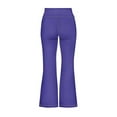thumbnail image 5 of DISNIMO Blue Halloween Girls Pants Yoga Size 12 Summer Fall Winter Solid Long Flared Leggings for Kids Bell-bottomed Pants Kids Bell Bottoms with 2 Pockets High Waist, 5 of 7