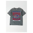 thumbnail image 4 of Women's Gameday Couture  Gray Buffalo Bills Oversized Classic Grind Washed T-Shirt, 4 of 4
