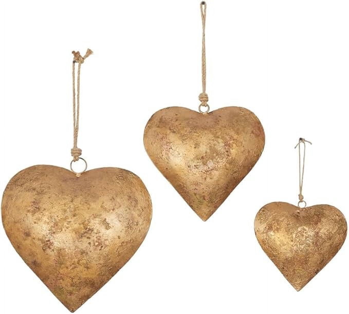 Handmade Brass Finish Hanging Bells for Door Chimes with Jute Rope Shabby Chic Decorative Bells