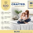 thumbnail image 2 of Egyptian Cotton King Size Sheets Set PC Thread Count Egyptian Cotton Bed Sheets King Size (Light ) Extra Soft Cooling ” Deep Pocket Sateen Luxury Hotel Bedsheet, 2 of 7
