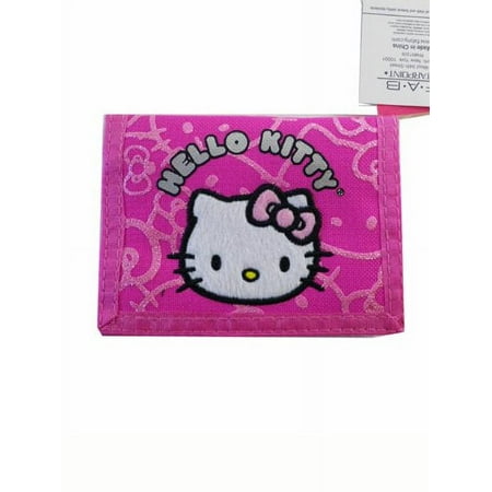 Trifold Wallet - Hello Kitty - Pink Glitter New 814257