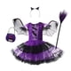 thumbnail image 3 of Disfraz de bruja y vampiro para Halloween 2024 para niñas pequeñas, vestidos de princesa para cosplay, ropa de fiesta de carnaval con diadema, 3 of 5