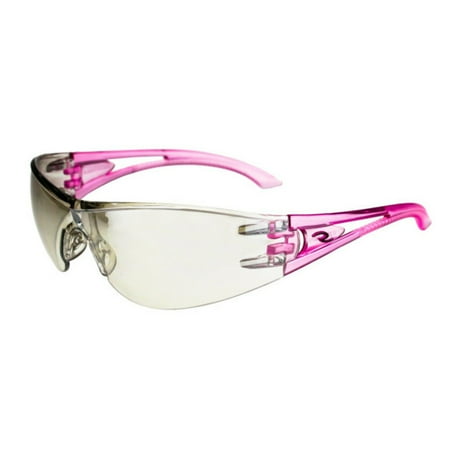 

Radians Optima Safety Glasses Pink Frame Inside/Outside Lens #OP6790ID