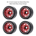 thumbnail image 5 of ZPAQI 4PCS Wheel Hub 2Inch Beadlock Wheel Rims for 1:10 Model Crawler Accessories, 5 of 15
