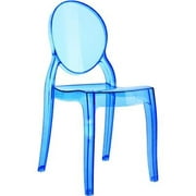 Siesta ISP051-TBLU Baby Elizabeth Kids Chair  Transparent Blue