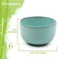 thumbnail image 3 of BambooMN Matcha Traditional Tea Bowl - Seafoam Green - 1 Piece, 3 of 6