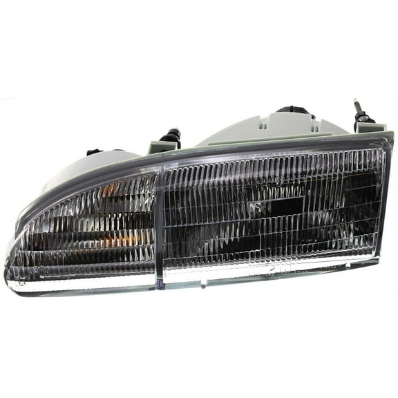 Headlight Compatible With 1994-1995 Ford Thunderbird Left Driver Halogen With bulb(s)