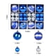 thumbnail image 3 of Adornos navideños, bolas colgantes navideñas de colores, adornos irrompibles para fiestas, suministros para árboles de Navidad, 40 luces decorativas., 3 of 7