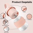 thumbnail image 4 of Portable Blender USB Rechargeable Blender Juicer Cup with 8 Stainless Steel Blades Efficient Personal Size Blender Fruit Mixer Smoothies Blender 500ml with Overload Protection for Home Of, 4 of 6