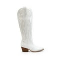 thumbnail image 2 of DREAM PAIRS Womens Knee High Boots Cowboy Cowgirl Pull On Embroidered Western Boots, 2 of 8