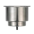 thumbnail image 4 of Seachoice Boat Drink Holder, Recessed, Blue LED, Stainless Steel, 4 of 5
