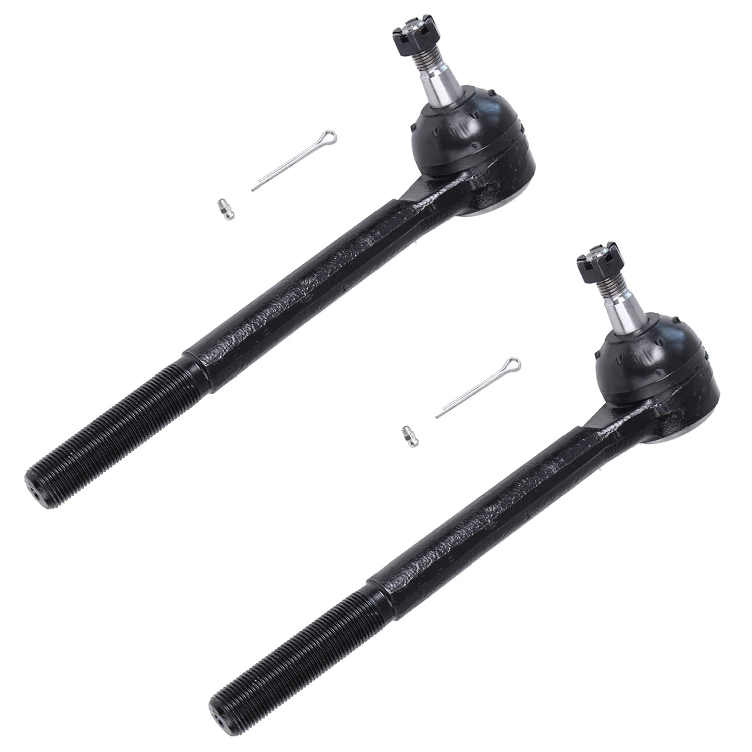 Detroit Axle - 4WD Front End 12pc Suspension Kit for Chevy Blazer S10 GMC Jimmy Sonoma, 2 Upper Control Arms 2 Lower Ball Joints 4 Tie Rods 1 Arm 1 Pitman Arm 2 Adjusting Sleeves