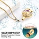 thumbnail image 4 of Collar con forma de urna para joyas de cremación QGJNSGC Tree of Life Gold, 4 of 6