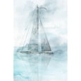 thumbnail image 3 of Roko, Ken 17x24 Black Modern Framed Museum Art Print Titled - Sailing Boat II, 3 of 5