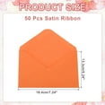 thumbnail image 2 of Invitation Envelopes, Greeting Card Envelopes V-Flap Design for Weddings and Special Occasions Orange, 2 of 7