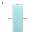 thumbnail image 2 of 1pcs Transparent Plastic Pencil Case Multifunction Pen Box School Supplies, 2 of 2