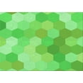thumbnail image 1 of Ahgly Company Indoor Rectangle Patterned Emerald Green Area Rugs, 2' x 4', 1 of 6