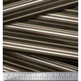 thumbnail image 2 of Soimoi Tissu Satin Modal à Rayures Horizontales Tissu au Mètre 42 Pouces de Large, 2 of 5