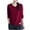 Red, variant on Plus Size Long Sleeve Tops for Women, Women's V-neck T-shirt Women's Long Sleeved Loose Spring And Summer Casual Base Shirt Plus Size Long Sleeved V-neck Top/shirt(Blue,XXXXL)