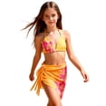 thumbnail image 3 of Shadoumai Girls Tankini Swimsuits Size 12 Ribbed Girls Bikini Adjustable Strap Tankini 2-Piece Ribbed Bathing Suit, 3 of 5