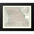 thumbnail image 2 of Rathbun 18x15 Black Modern Framed Museum Art Print Titled - Missouri - Rathbun 1893, 2 of 5
