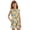 Lemon Blue Floral, variant on ZIATUBLE4S Lemon Blue Floral Print Girls Summer Romper Ruffle Cap Sleeves One-Piece Short Jumpsuit Soft Comfort Kids Casual Playsuit with Pockets for 5-6 Y