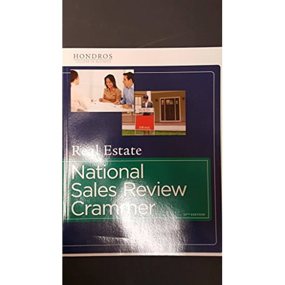 Pre-Owned Real Estate National Sales Review Crammer 13th Edition (Paperback) 1598442694 9781598442694
