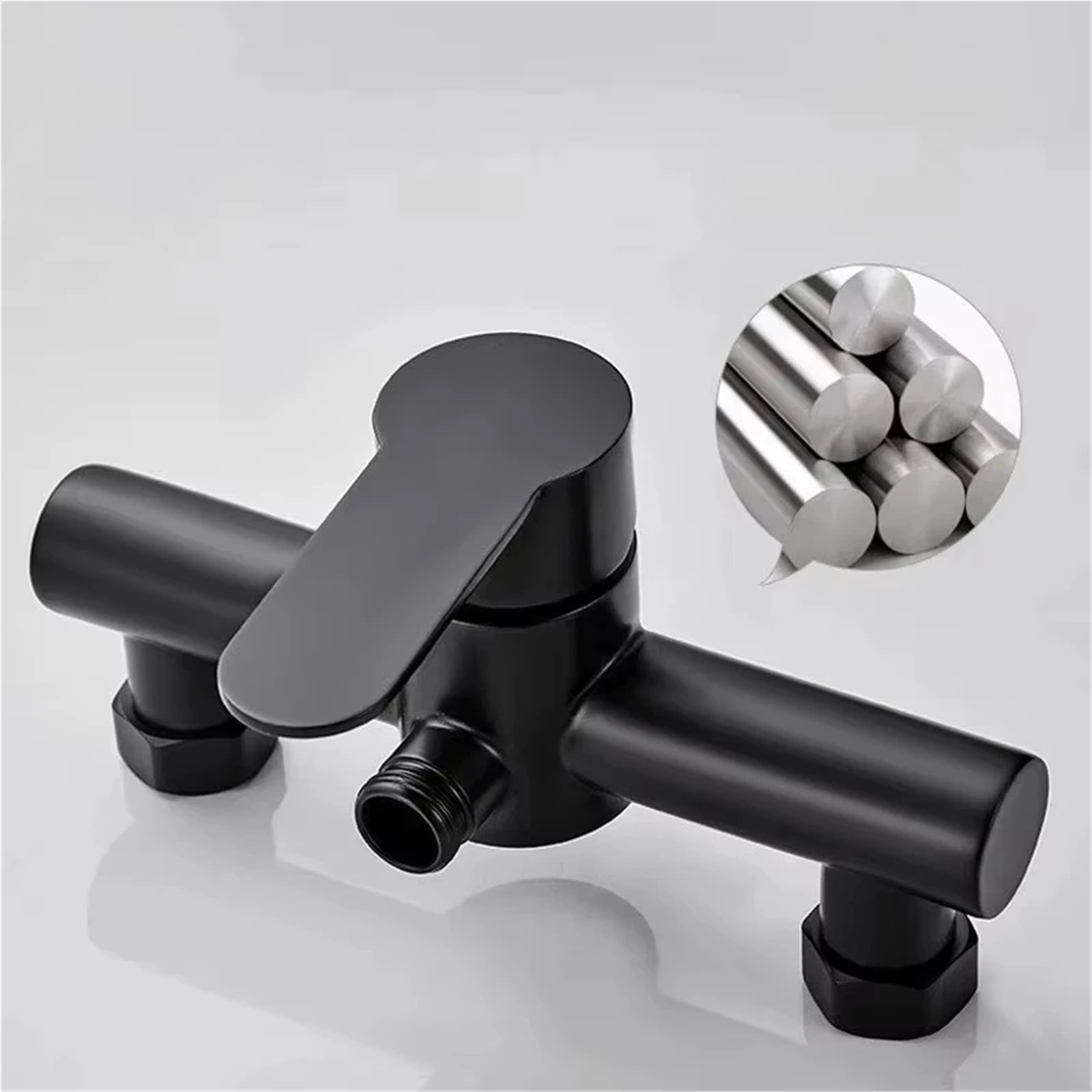 Stainless Steel Bathroom Shower Faucet Bathtub Faucet Wall Mounted Hot and Cold Water Mixer Valve Nozzle Tap For Bathroom -Modern  Design