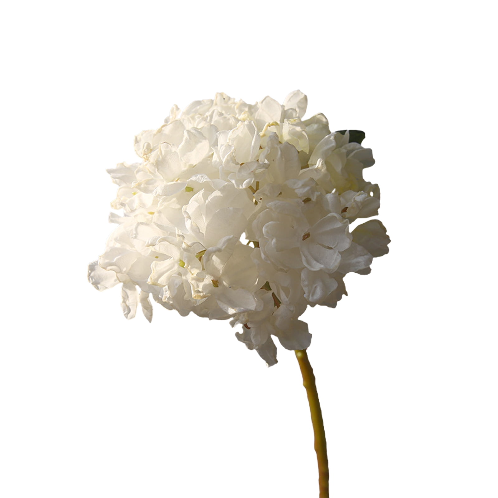 PersonalhomeD Long Stem Fake Flowers Artificial Silk Hydrangea Bush