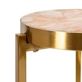thumbnail image 5 of Kate and Laurel Aguilar Table à Boisson Charmant, 8x8x23, Or, 5 of 5