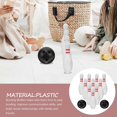 thumbnail image 3 of Kids Bowling Ball Plastic Bowling Sports Set Toy Indoor Parent-Child Interaction Assorted Color Improve Set, 3 of 5