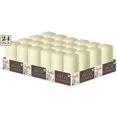 thumbnail image 6 of Hyoola 2 x 4 Ivory Unscented European Made Pillar Candles, Dripless Paraffin Wax with Smokeless Cotton Wicks, 24-Pack, 6 of 9