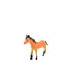 thumbnail image 3 of Horse Realistic Small Toy Model Plastic Replica Barn Animal, Kids Educational Gift 3" F1851 B139, 3 of 10