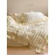 thumbnail image 5 of Xiao Hua Juego de sábanas, juego de sábanas y fundas de almohada, juego de cama individual, ropa de cama de hotel, decoración del hogar (amarillo), 5 of 5