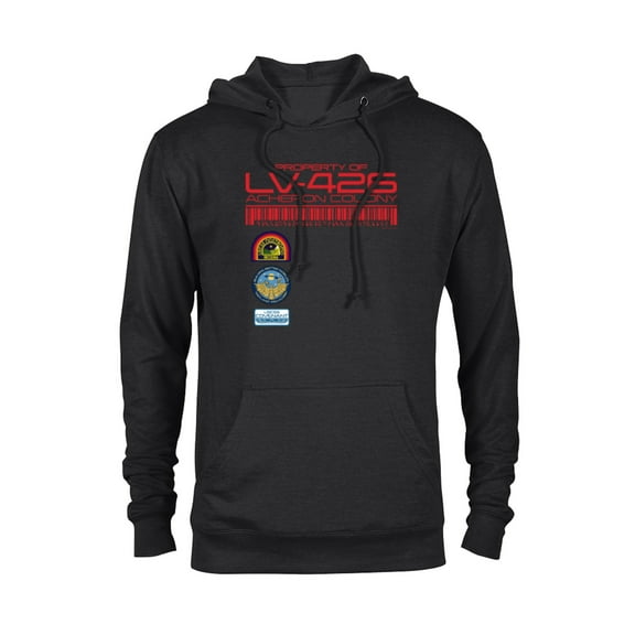 Alien 45th Anniversary Property of LV-426 Acheron Colony - Pullover Hoodie for Adults - Customized-Black