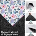 thumbnail image 3 of Pioneer Flower Floral Print Pattern Kitchen Rugs Sets Of 3,Kitchen Runner Rugs Non Skid Washable,Decorative Kitchen Floor Mats for Kitchen,Sink,Laundry,17"x30"+ 17"x47" + 17"x59", 3 of 6