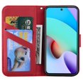 thumbnail image 4 of Funda con estampado de oso para Redmi Note 11 4g, con tarjetero, cordón, piel sintética, función billetera y protección contra caídas en las esquinas., 4 of 5