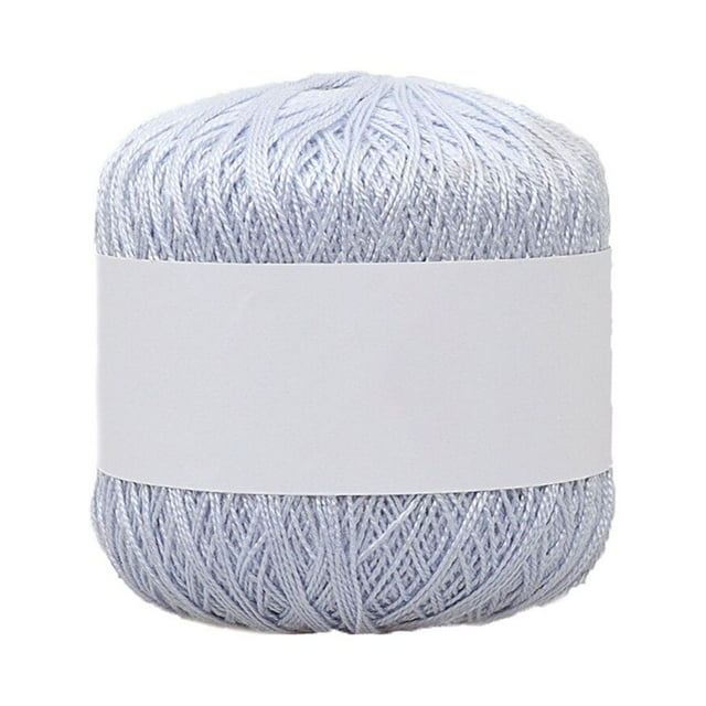 Knitting Thread Cotton Crochet Yarn Embroidery Clothes Sweater Tapestry Weave Line DIY Accessory, Light Grey