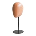 thumbnail image 3 of HILABEE Hat Display Stand Mannequin Head Model Versatile Adjustable Hairpieces for Women Black Base, 3 of 9