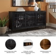 thumbnail image 4 of Signature Design by Ashley Vallisburg Black & Natural Accent Cabinet, 4 of 6