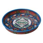 TABASCO Tin Round Crawfish or Crawdad or Oyster Tray