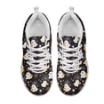 thumbnail image 2 of chaqlin Halloween Ghost Spider Web Shoes for Women Men Size 11 Breathable Lace Up Running Sneakers Lightweight Mesh Walking Shoes Casual Work Flat with Non-slip Sole, 2 of 7