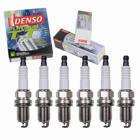 6 pc DENSO 4504 Platinum TT Spark Plugs for 0000-18-BP03 0000-18-F285 0000-18-KJ11 0000-18-KJ13 003 159 75 03 003 159 78 03 004 159 14 03 06H 905 601 A 06H 905 611 06H 905 621 09146367 09482-00427