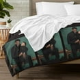thumbnail image 4 of Custom Blanket with Text Photo Collage Customized Blankets with Pictures, Personalized Throw Blanket for Father, Mom, Kids, Dogs, Friends Couple or Lover as Christmas Birthday Gift, 4 of 6