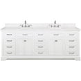 thumbnail image 2 of Design Element Group Milano 84" Double Vanity in White, 2 of 17