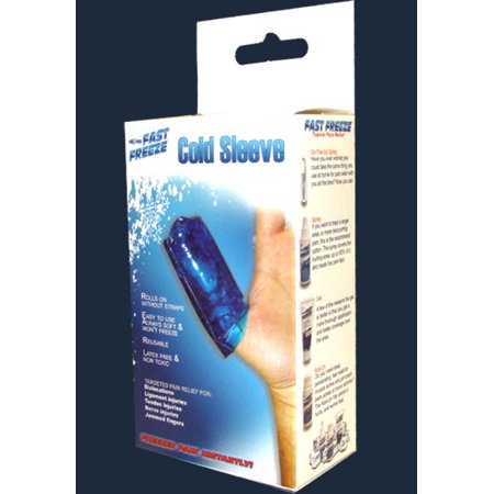 Fast Freeze Naturally Cool Finger Injuries Cold 360 Gel Sleeve, 1 Sleeve Ea