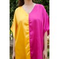 thumbnail image 7 of Oussum Women Satin Short Kaftan Nightwear Plus Size Dress in Double Shade Casual Ladies Sleepwear Tunic Online, 7 of 7