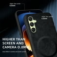 thumbnail image 5 of ELEHOLD Case for Samsung Galaxy A16 5G, Shockproof Magnetic Slim Leather Case Cover,Black, 5 of 9