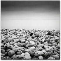 Trademark Fine Art "Pebble Beach" Canvas Art by Dave MacVicar